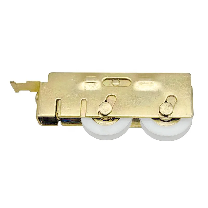 Africa Market Popular Door And Window Pulley Sliding Door Double Roller Wheels Aluminium Sliding Door  Double Rollers