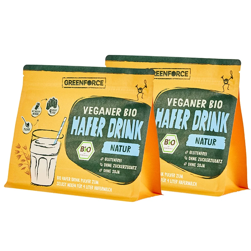 350G 150Microns Matt OPP/VMPET/PE Matte Varnish Best Individually Wrapped Treats Snacks Food Flat Bottom Packaging Manufacturer