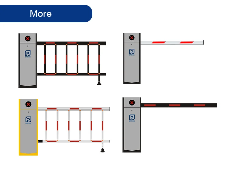 Hot Sale Automatic Car Parking System Barrier Gate Straight Barrier Access Control Motor Power Security Parking Barrier