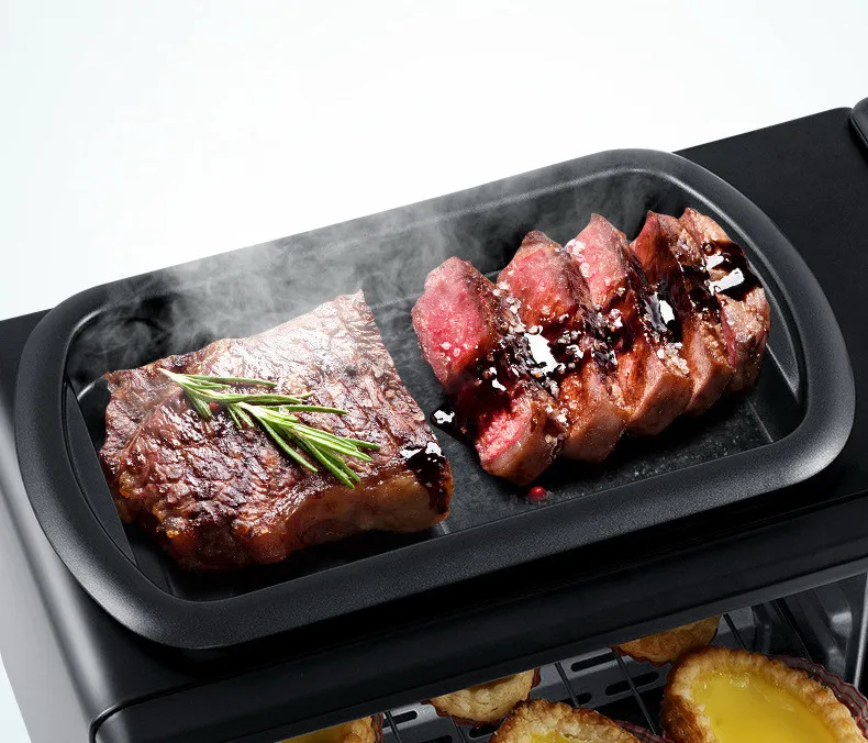 Quality Chinese All in one Multifunctional Automatic 3 in 1 Breakfast Makers machine with Toast Oven Coffeetea Pot Frying Pan