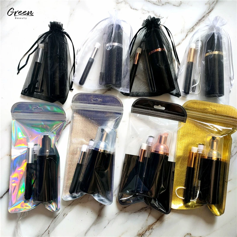 OEM Custom Logo Private Label Eyelash Cleanser Pump Design For All Skin Types Wholesale Price Eyelash Extension Foam Cleanser