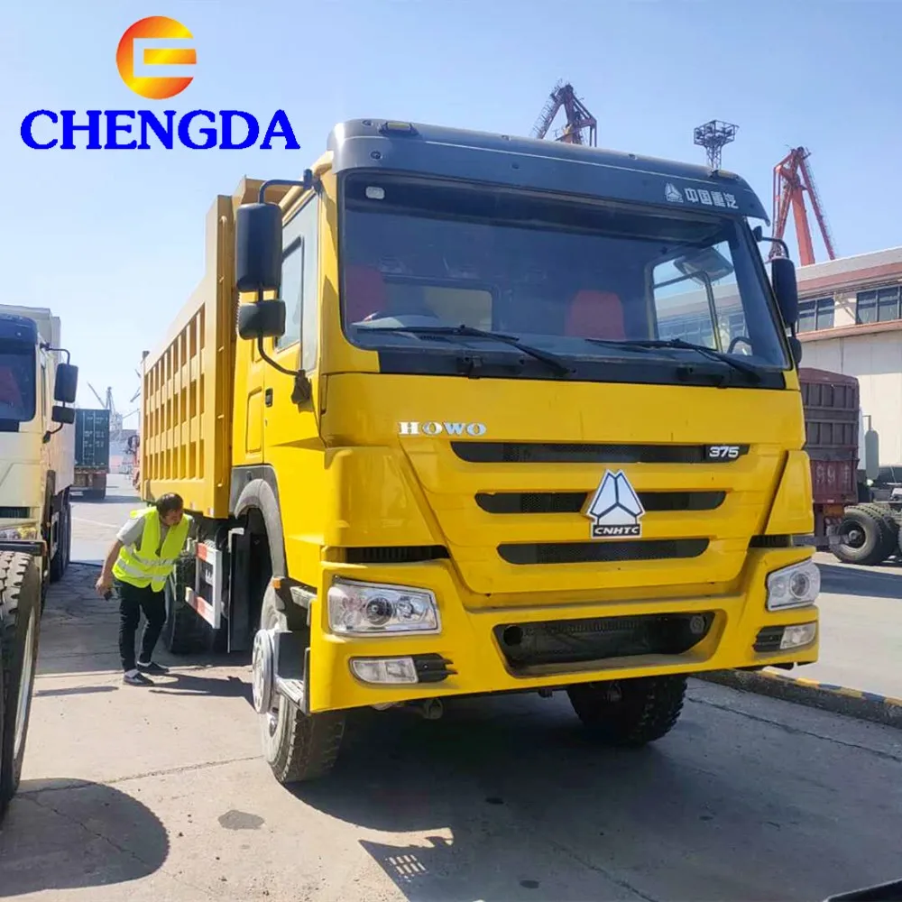 Хорошая цена и высокое качество 371HP HOWO 6*4 б/у самосвал в продаже