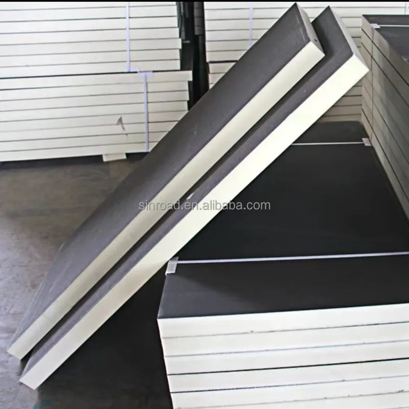 40k PIR low thermal conductivity rigid polyurethane foam sheet for cold storage insulation