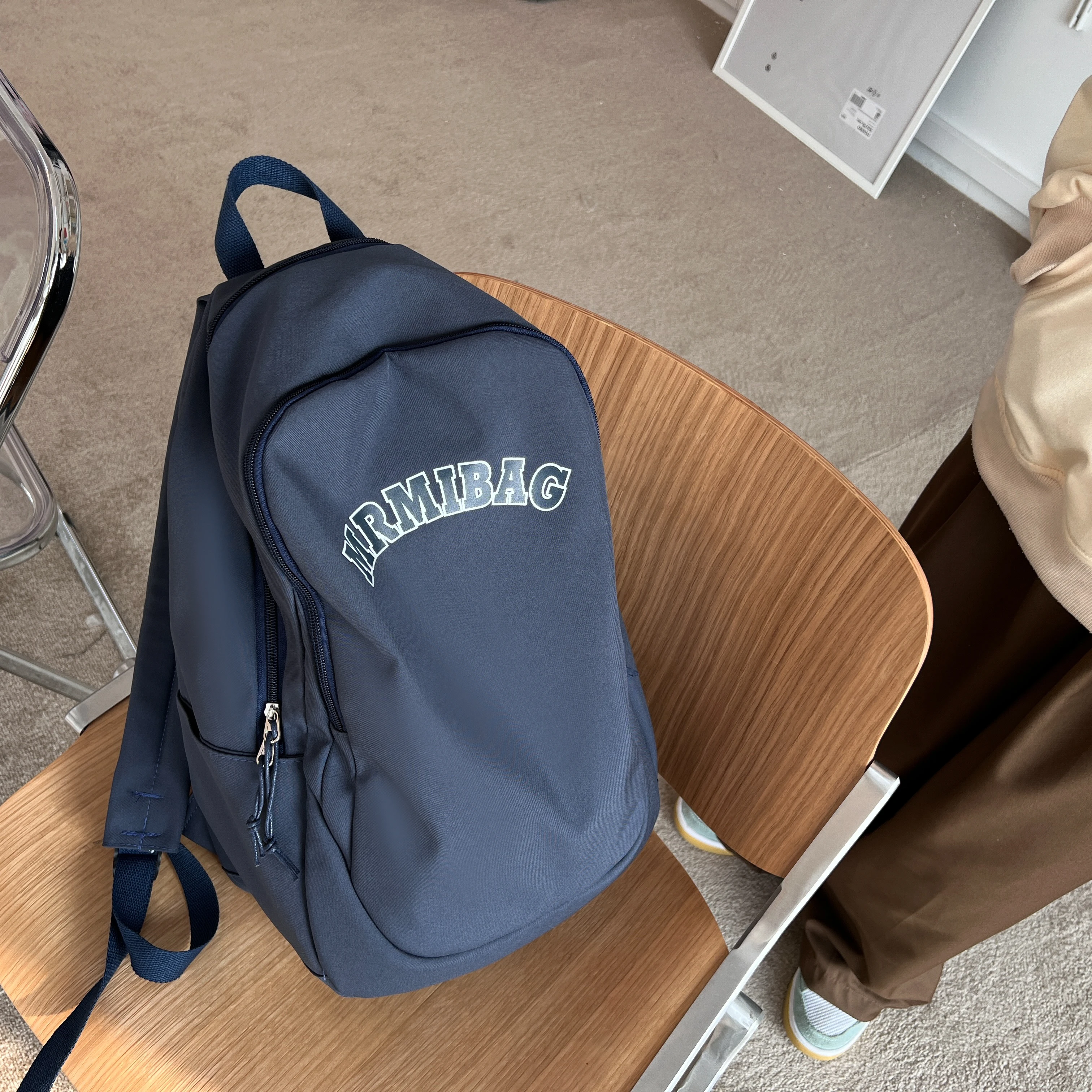 China manufacturer wholesale kids teenagers backpack simple style school bags custom logo school bags