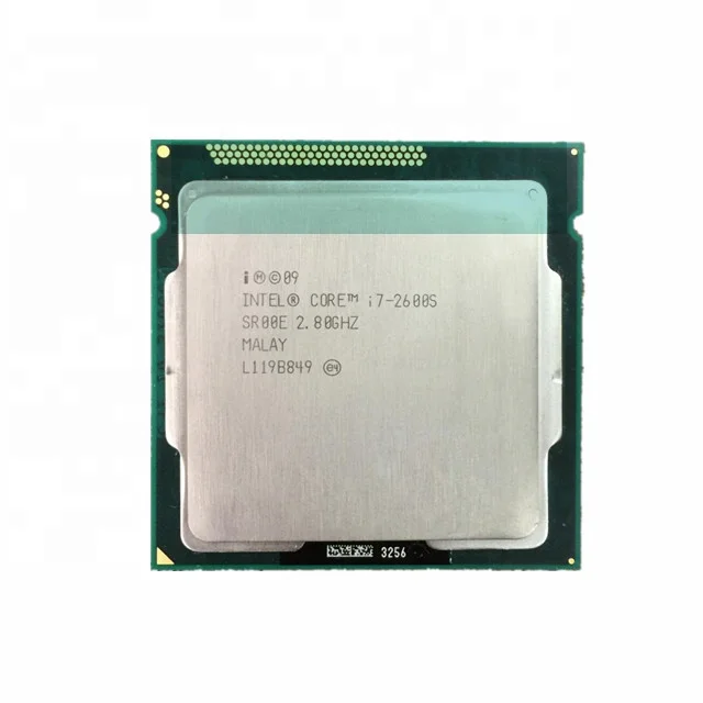 Четырехъядерный процессор 1155 pin 3 4 ГГц intel core i7 2600