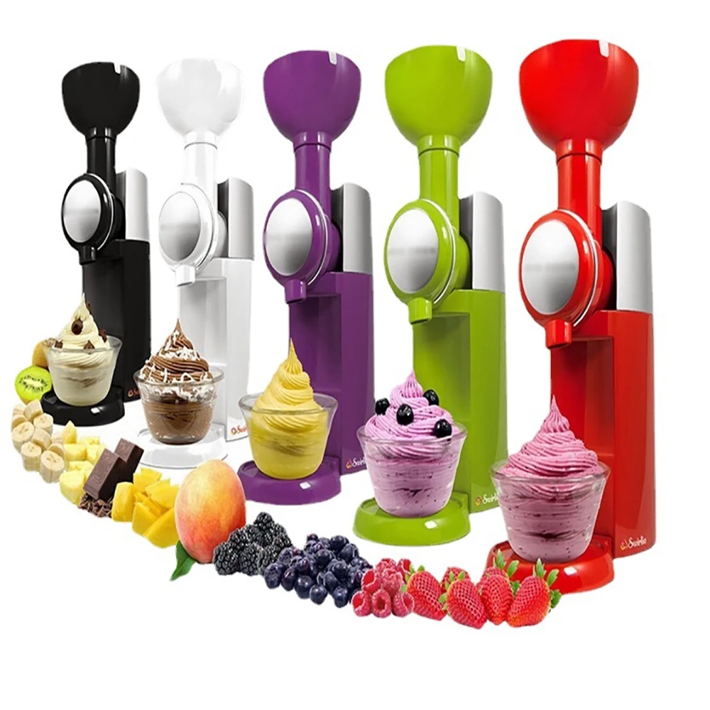 Home Fruit Ice Cream Machine Fruit Ice Cream Mixer Homemade DIY Ice Cream Machine