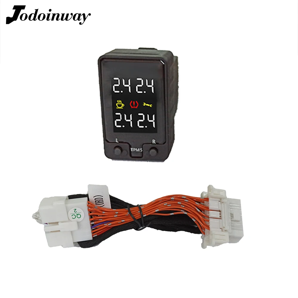 OBD TPMS No Need Sensor ABS Tire Pressure Monitor Tyre Pressure Monitoring Alarm System For Toyota Rav4 Siena 2015 Alphard 2017