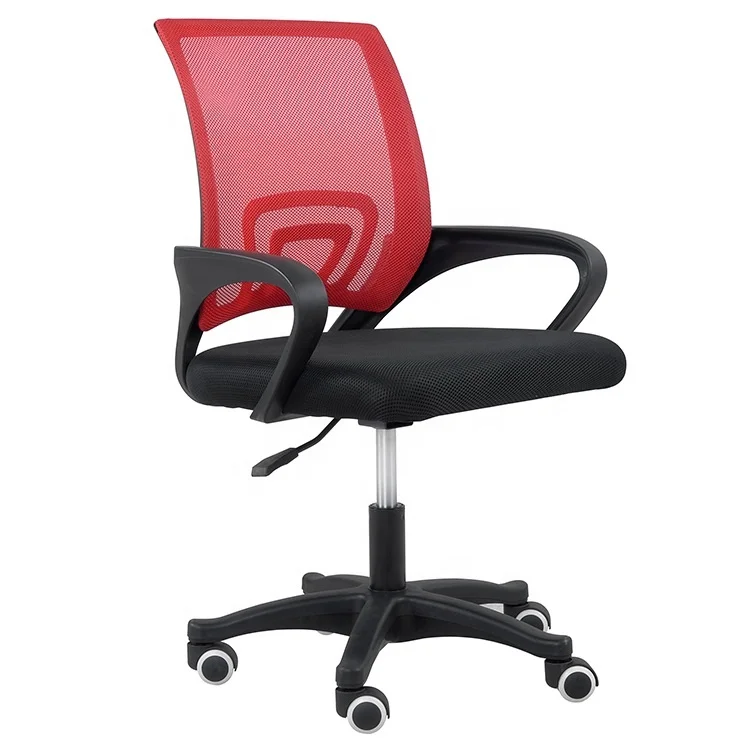 Laboratory Office Metal Adjustable Stool Anti Static Chair With Wheels