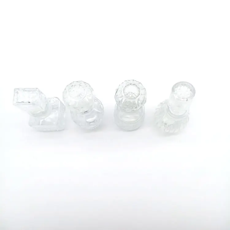 50ML Glass Drinking Bottle MIni Glass Wine Beer Bottle With Glass Lid For Wine Sample Sack