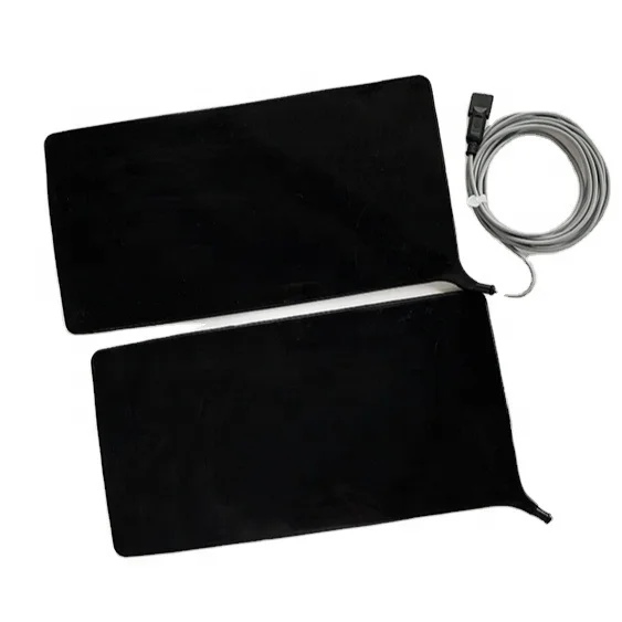 High Frequency CE Electrosurgical Medical Supplies 6.3mm Unipolar Plug Neutral Electrode Reusable Rubber Connecting Cable