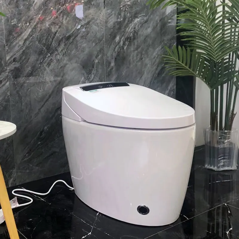 Kmry 110V/220V Fully Automatic Electronic Bidet Bathroom Toilet Ceramic WC Designer Smart Toilet