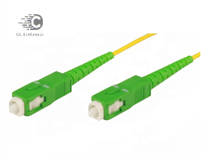 SC  APC  to SC APC Fiber Optic Patch Cord