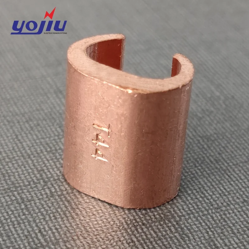 Manufactured Electric Wire Cable Connector C Clamp Type Metal Brass Suspension Clamp for Inch Measurement System Pipe Connection