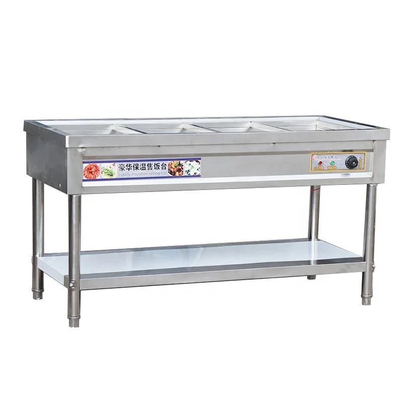 Electric Food Steam Table Buffet Warmer Set Bain Marie