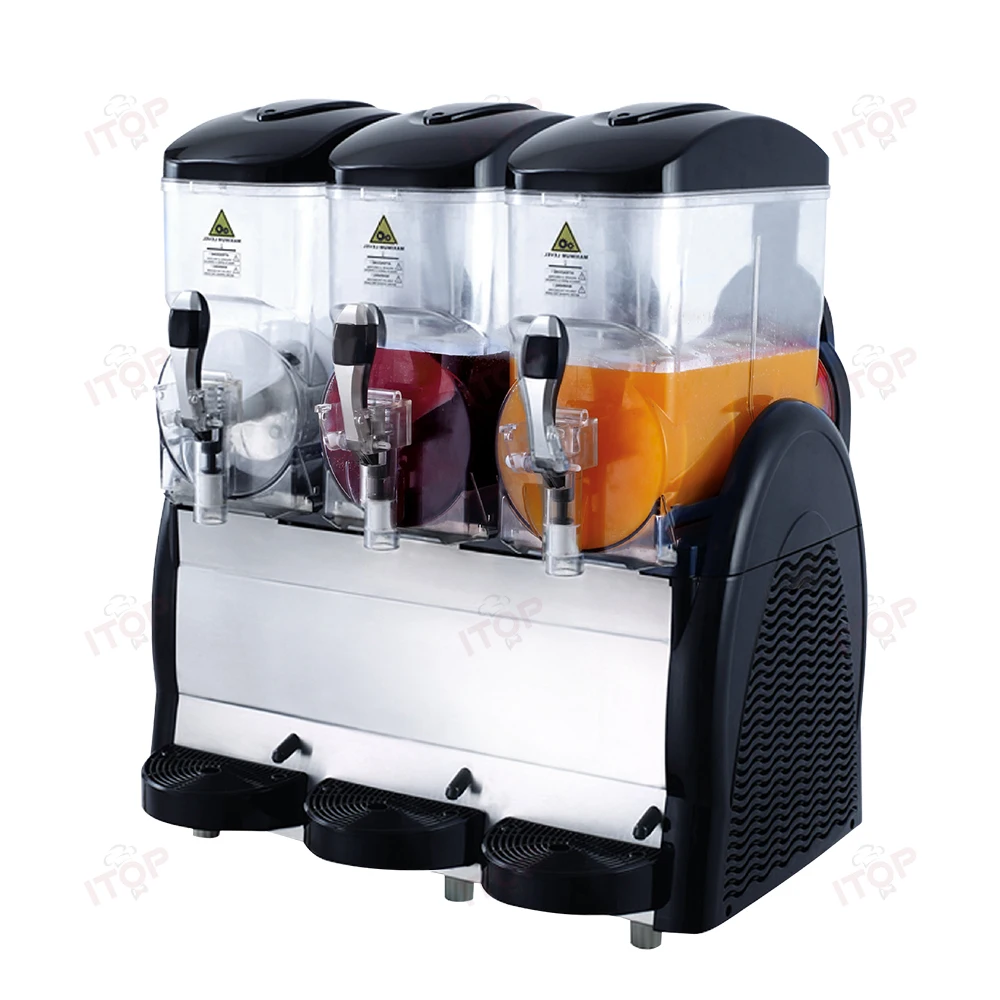 Multi Function Commercial Frozen Drink Slush Slushy Making Machine Smoothie Maker Electric Snow Melting Machine