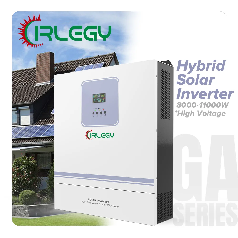 11000w high frequency Controller 11KW 48V 230V on off grid hybrid solar inverter without battery working built in 150A MPPT