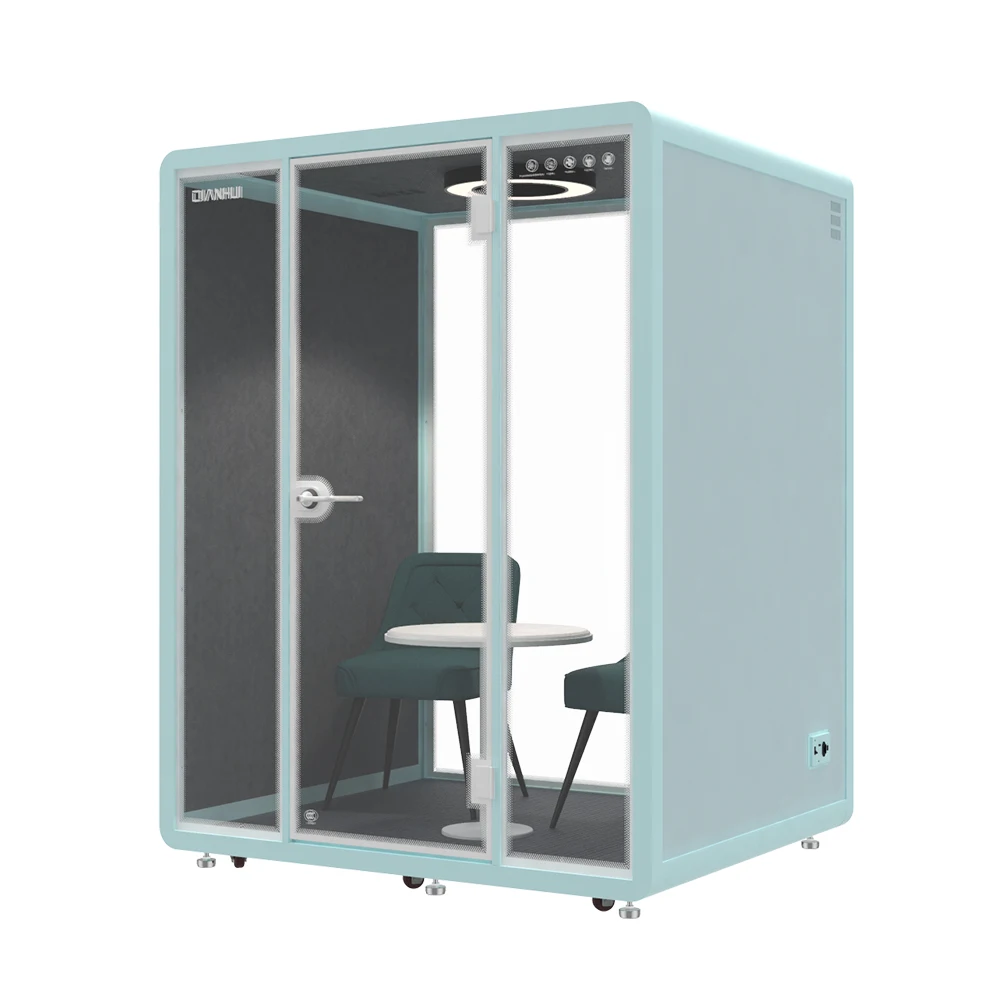 assemble and private phone booth for office cabin working pod soundproof office phone booth with air purification system