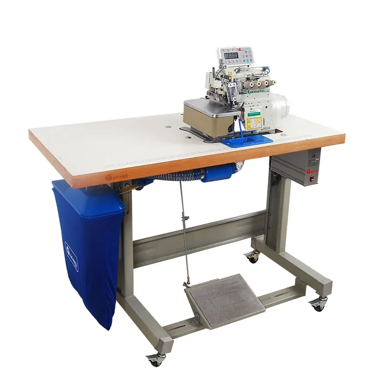 
Direct-drive Servo Motor Auto Induction Back stitch&Suction&Thread Cutting Device For YAMATO overlock Sewing Machine 