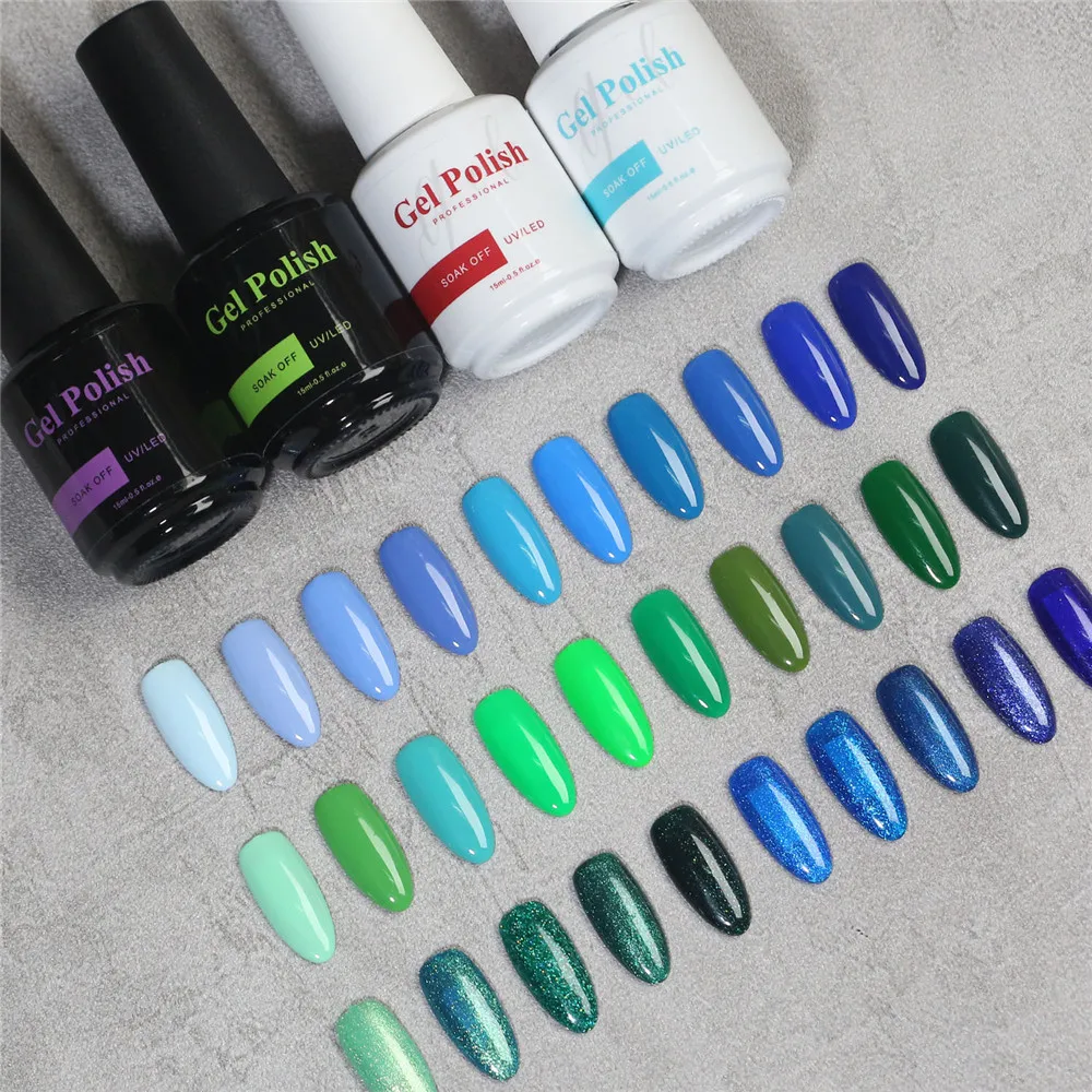 Missgel private label custom logo summer rainbow pastel neon colors soak off gel nail polish uv gel
