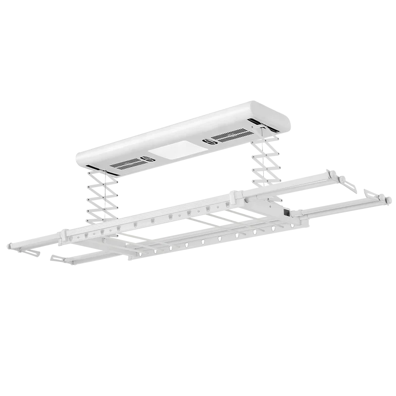 Wall Clothes Rack Dryer Smart Automatic Electric Aluminum Metal Laundry Clothes Drying Hanger Rack Dryer