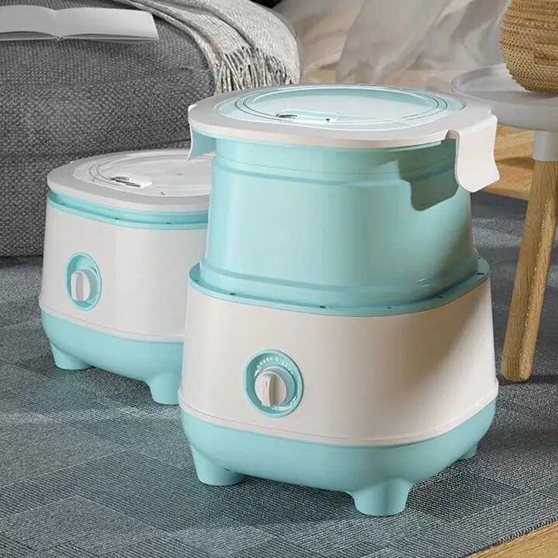 Portable Folding Mini Washing Machine Household Underwear Socks Mini Washing Machine Portable Mini Washing Machine