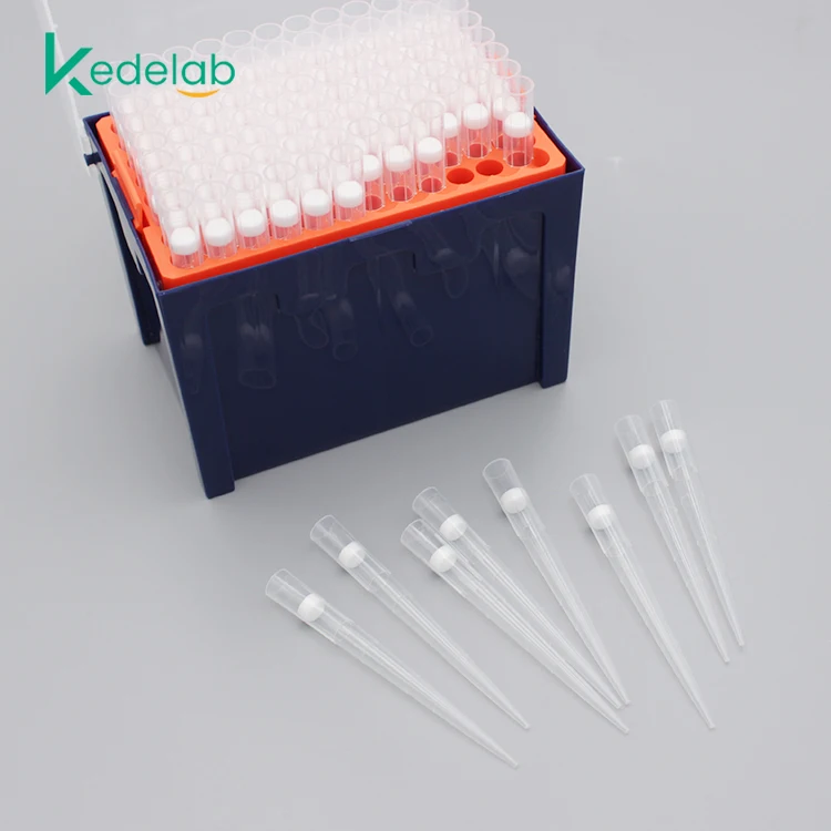 Tips box lab manufacture sterile plastic 10ul boxed pipette tips lab filter pipette tips box