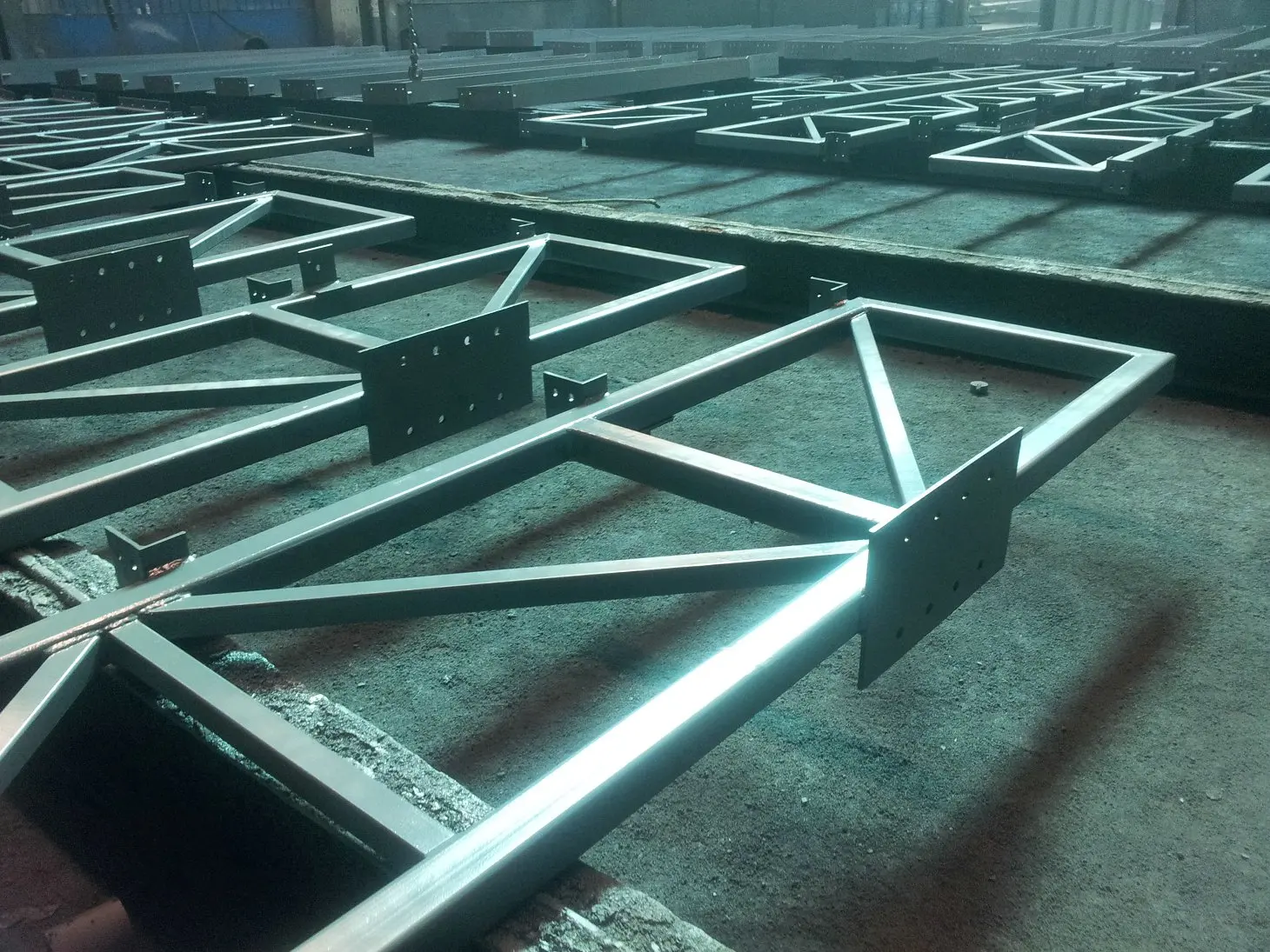 Prefabricated Bus Stop Station Steel Construction