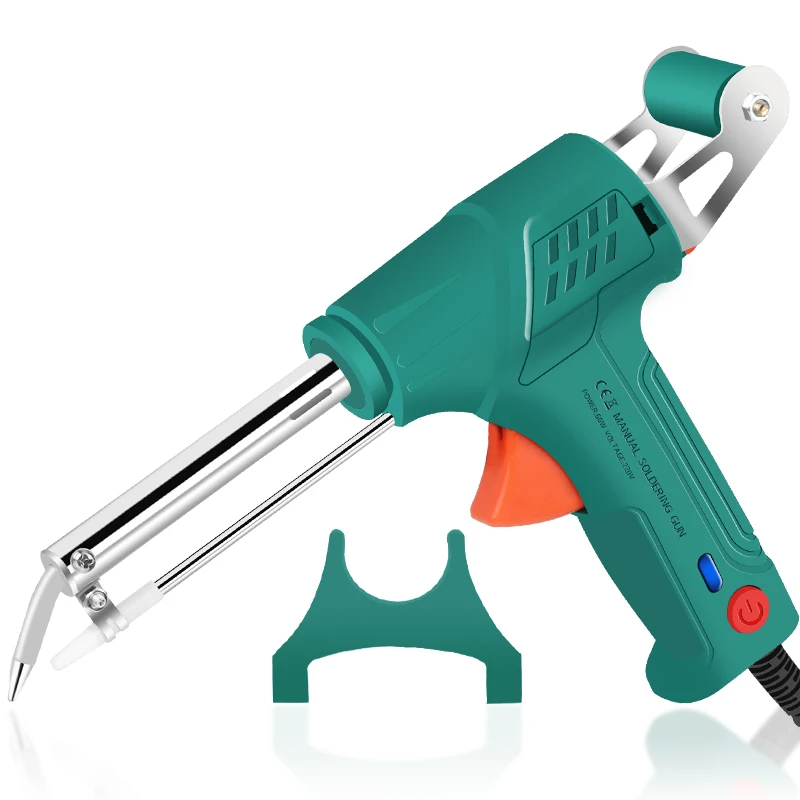 Electric soldering iron 110V/220V 60W US/EU/UK plug hand-held external heat automatic tin gun welding repair tool