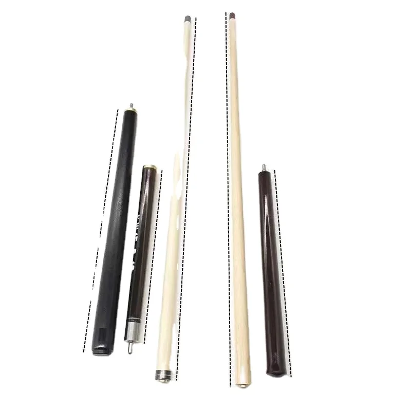 Hot Sale Ash Wood Shaft Pool 1/2 Jointed 57 inch 12mm Russia Billiard Accessories Pool Cue