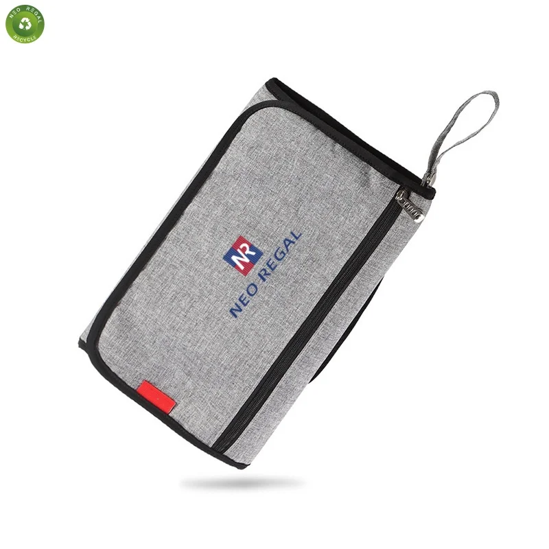 New Custom Logo Colorful Pattern Portable Diaper Changing Clutch for Newborn Fold Changing Station Soft Flexible Pad Travel Mat