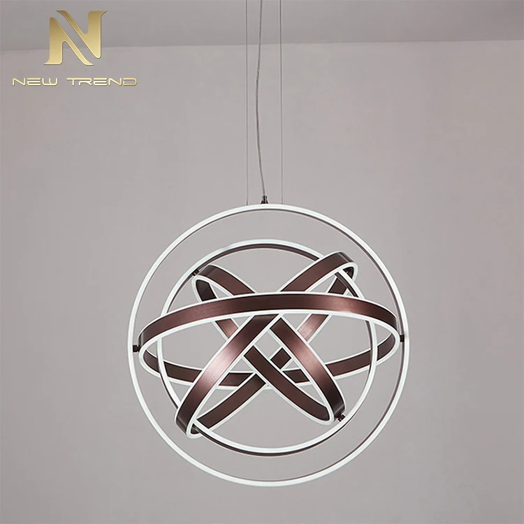 High Quality Indoor Home Decoration Aluminum Acrylic Modern Led Pendant Light