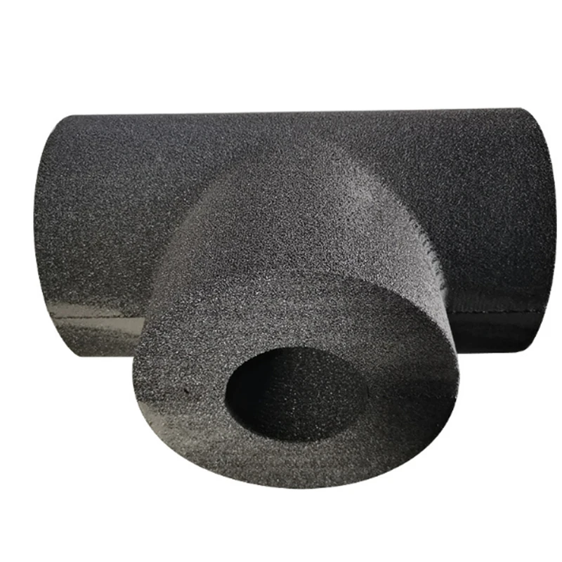 Customize service Dual (Cold/Hot) Insulation Density Pre-fabricated Foam glass Cellular Glass ASTM C552 Pipe Tube