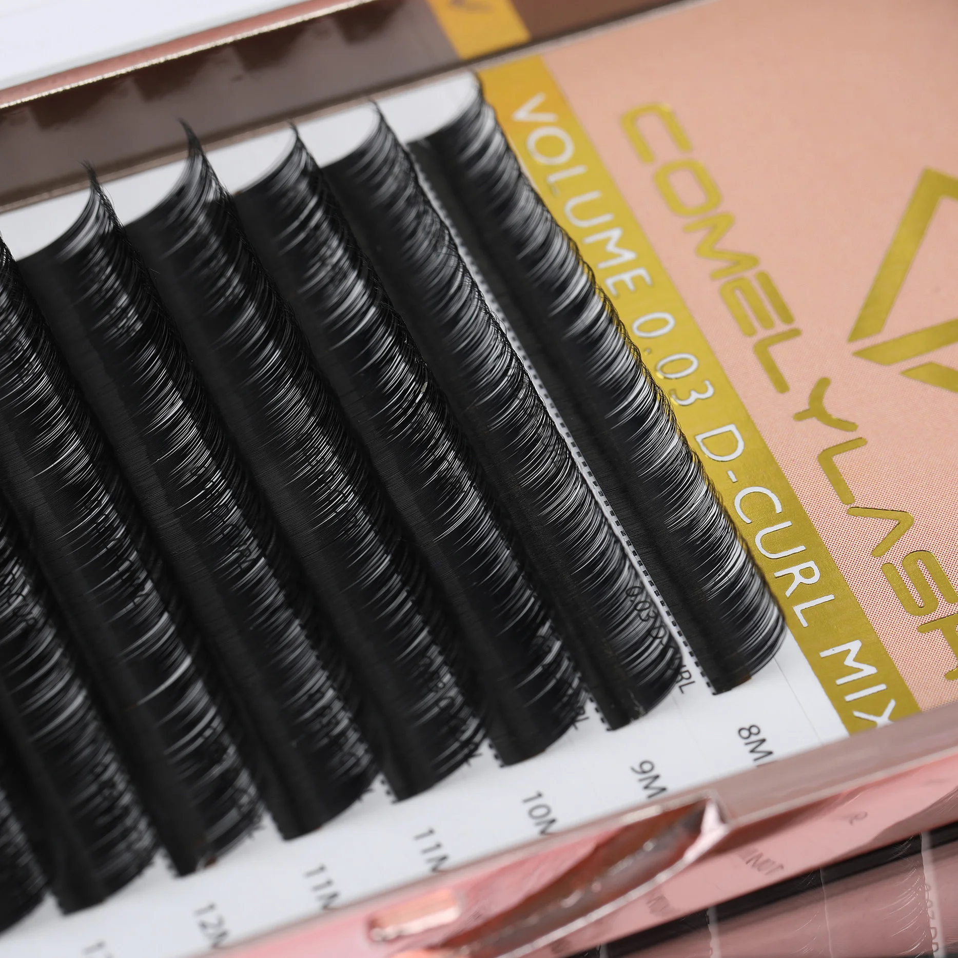 Comelylash Glamorous Lashes Silk Mink Private Label 3d Eyelashes Lovely