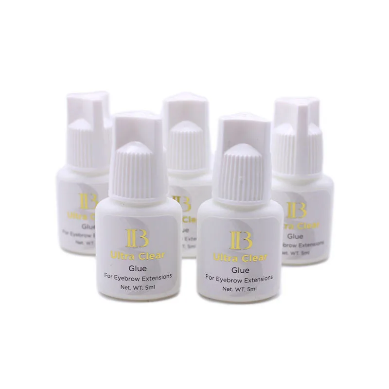 IB Ibeauty Ultra Clear Glue for Eyelash Extensions 5ml Korea IB White Novice Practice Makeup Tools Beauty Shop
