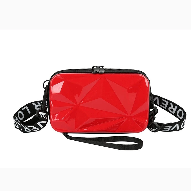 waterproof ABS PC plastic fashion mini cosmetic storage bag for woman