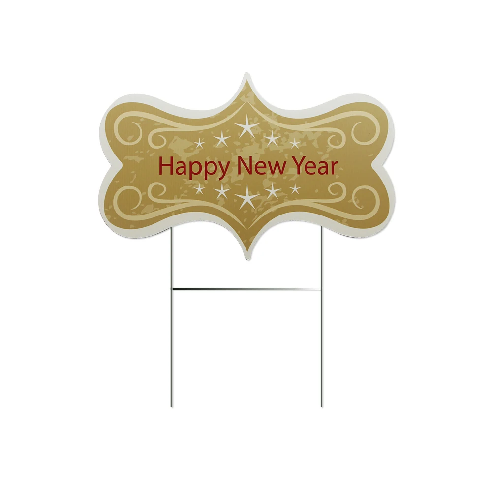 Уход за цветами и растениями на лужайке, знак-напоминание о классификации мусора, реклама, индивидуальные двухсторонние знаки