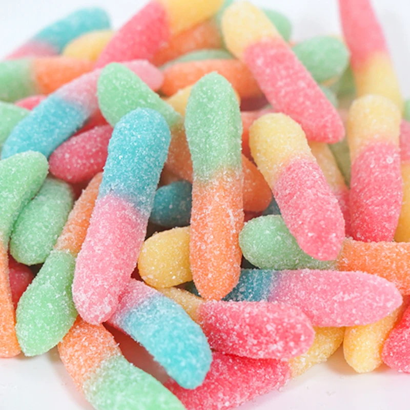 Wholesale Bulk Donut Shaped Sour Gummy Candy Dulces Gummy Candy