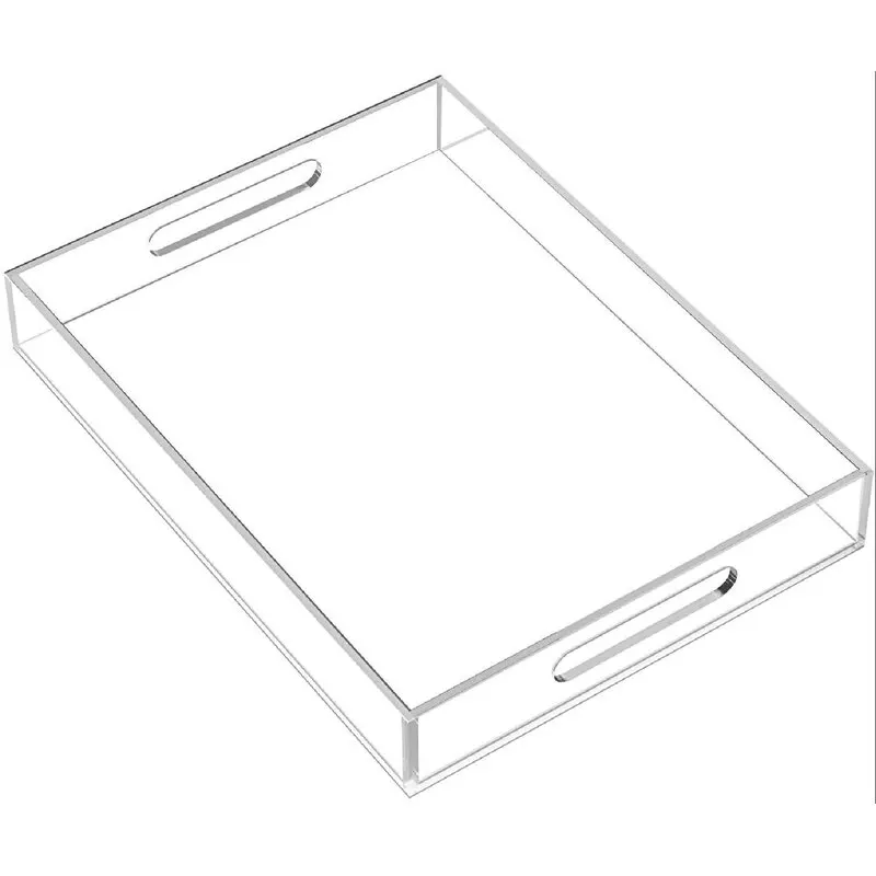 Acrylic Serving Tray Hotel service trayfor hotel bathroom service tray