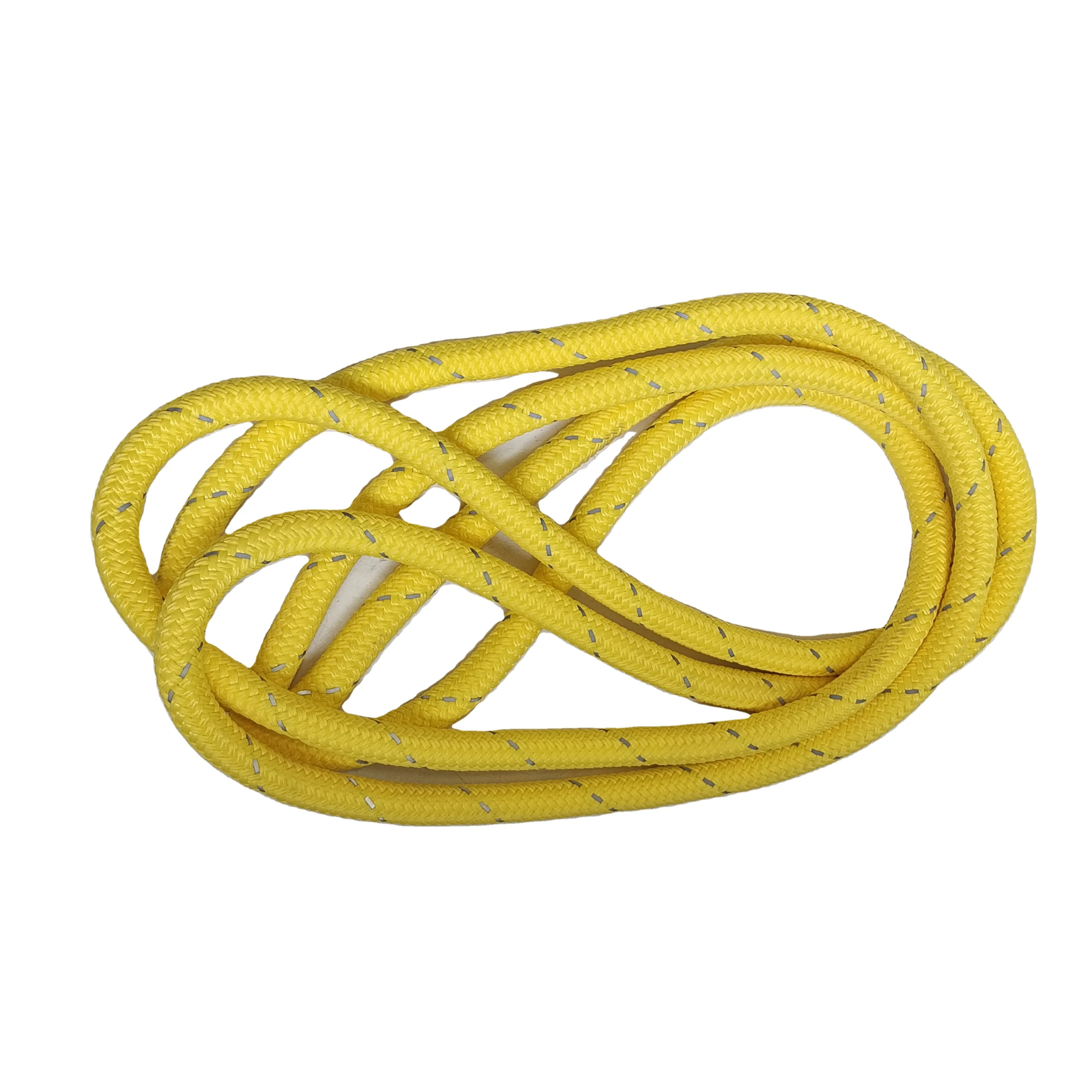 Stock Wholesale Dock Line Boat Marine Double Braided Rope Nylon Dock Line