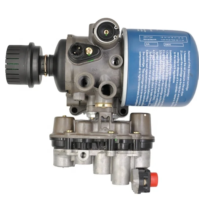 High Quality  Steel Materials Truck Part Air Brake Valve Air Dryer Assy air processing unit LA8200 II19211 LA8201 For Trucks