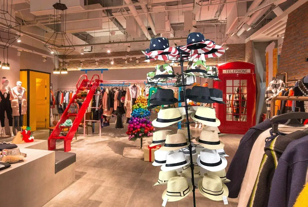 Assembled Hat Storage Organizer Hat Display Rack For Supermarket Store Living Room