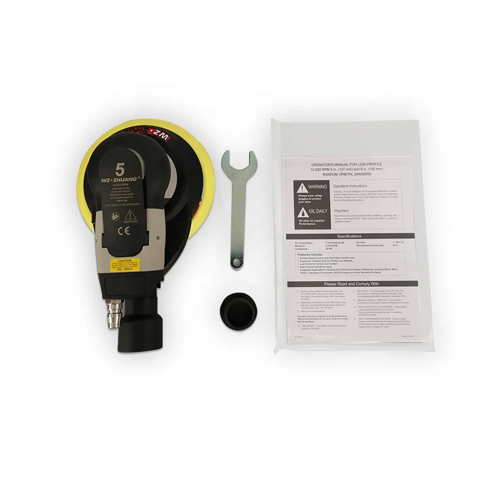 Automobile Polishing Hand Planer Electric Vibrating Disc Sander For Car