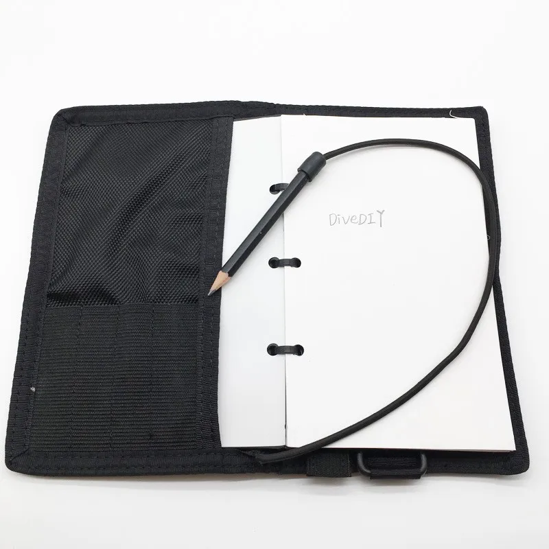 Durable Waterproof Underwater Slates Scuba Diving Wet Notes Notebook