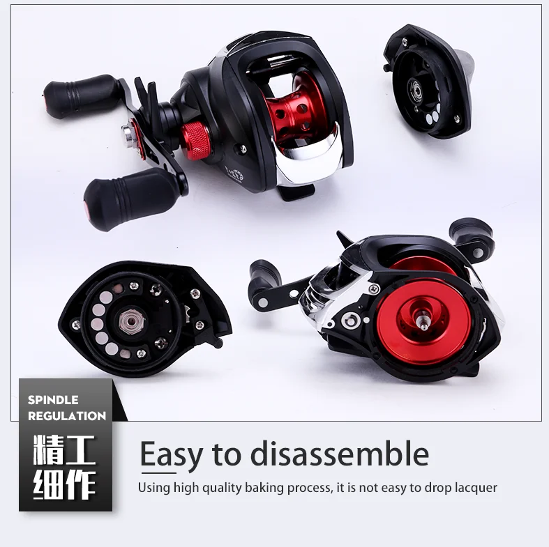 High Quality Wholesale Bait Casting Fishing Reels Bass Carp Saltwater Other Fish Species Sea & Water Drop Wheel Types