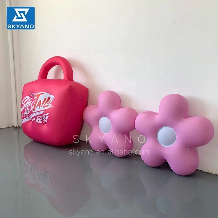 PVC giant handbag inflatable bag for advertising decoration