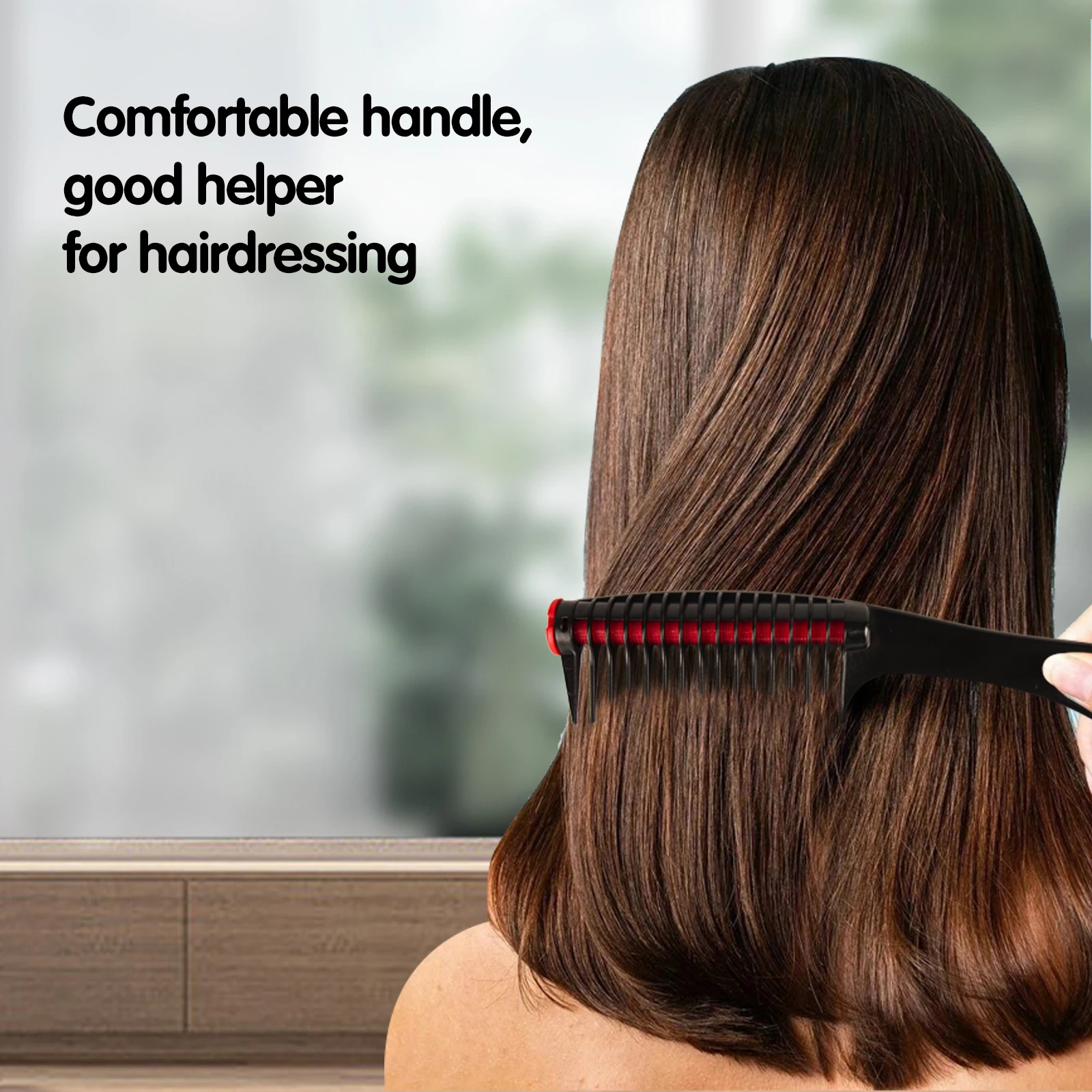 Hot Sell High Quality Durable Wide ABS Plastic Comb Hair Care Comb For Salon And Home Use