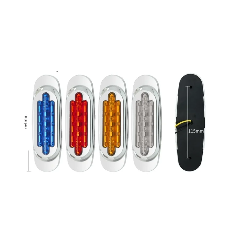 High quality long duration time waterproof led 24 volt truck trailer side marker lights