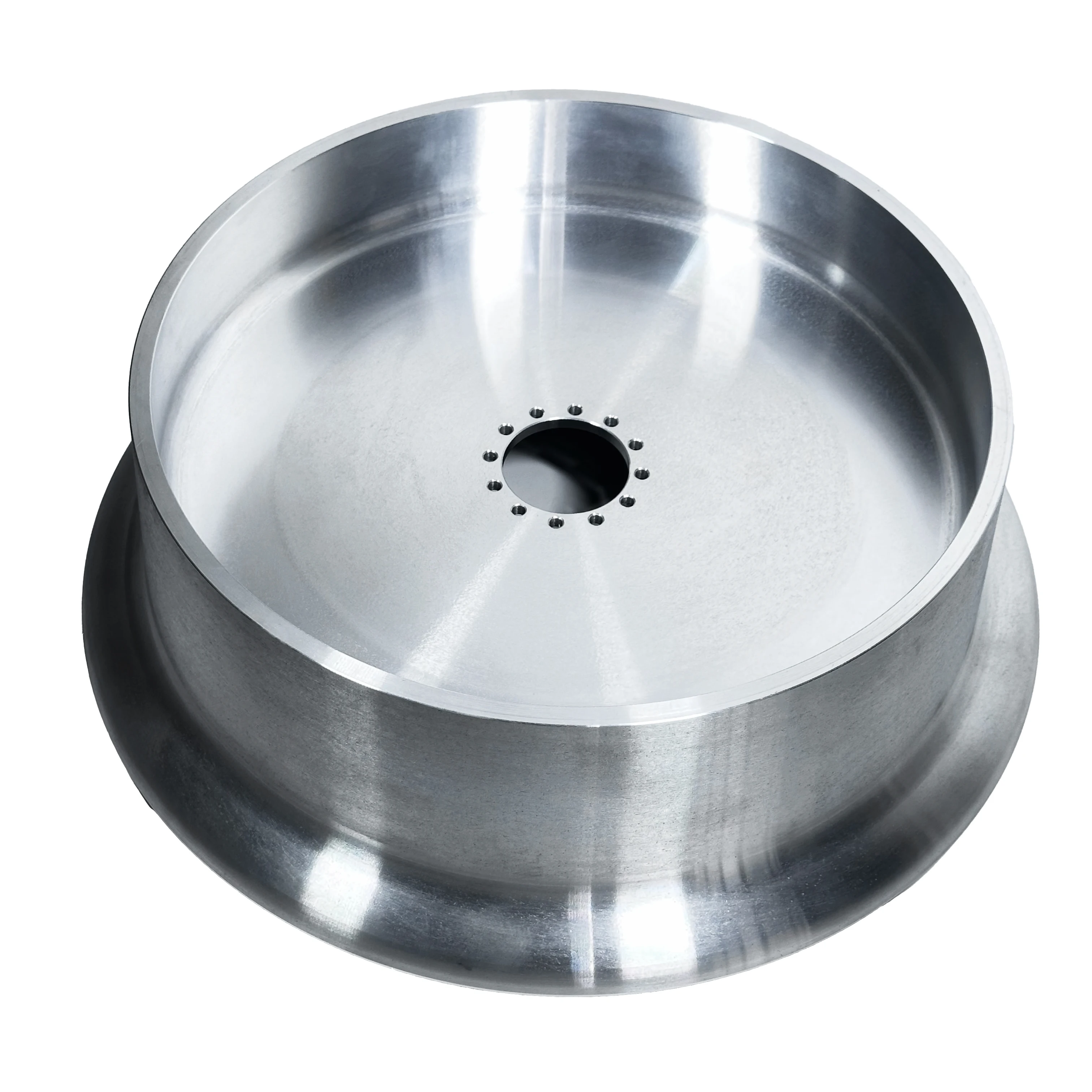 High-Precision Aluminium Gravity Die Casting Rail Hub for Industrial Railway Applications