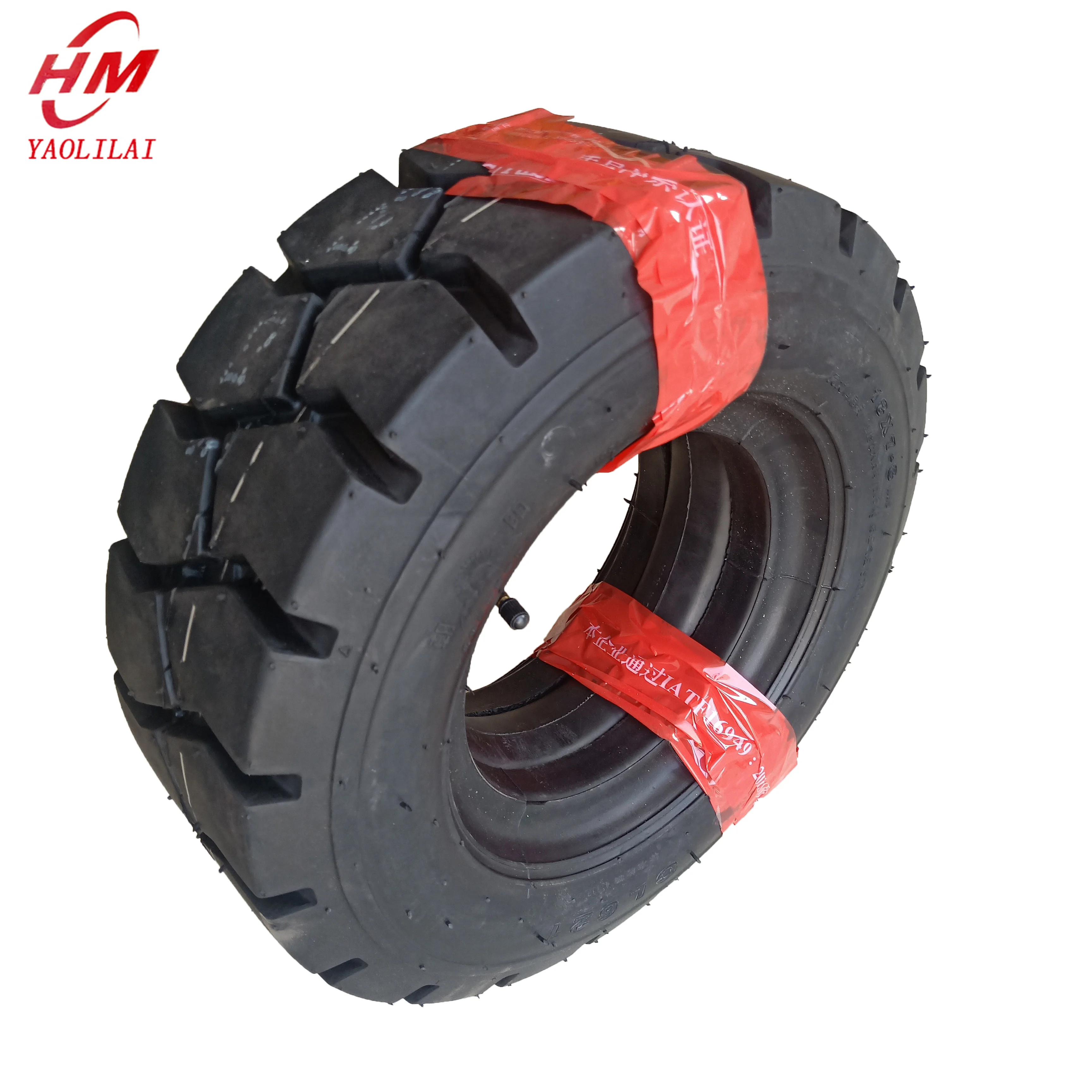 China factory Forklift spare parts solid tire 18*7-8 Industrial tires