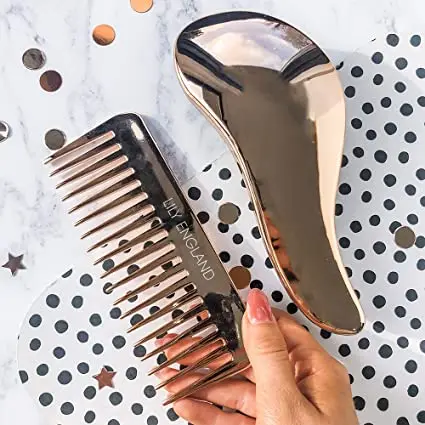 Hair brushes wholesale Color brushes for hair color Detangling Hair brush logo and Comb Set